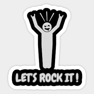 Let's rock it ! Sticker